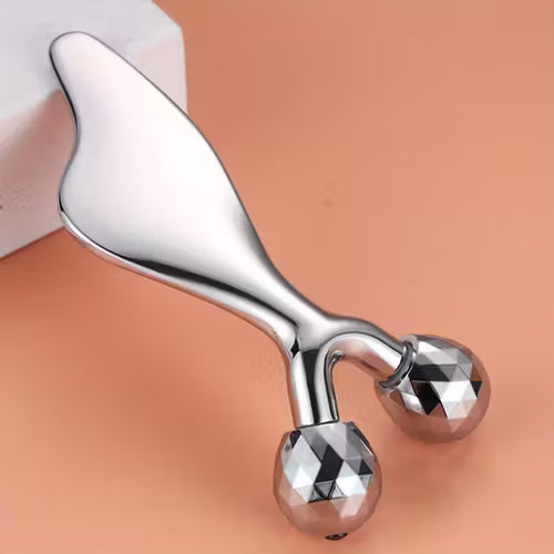 Gua Sha Massage Tool & 3D Face Roller